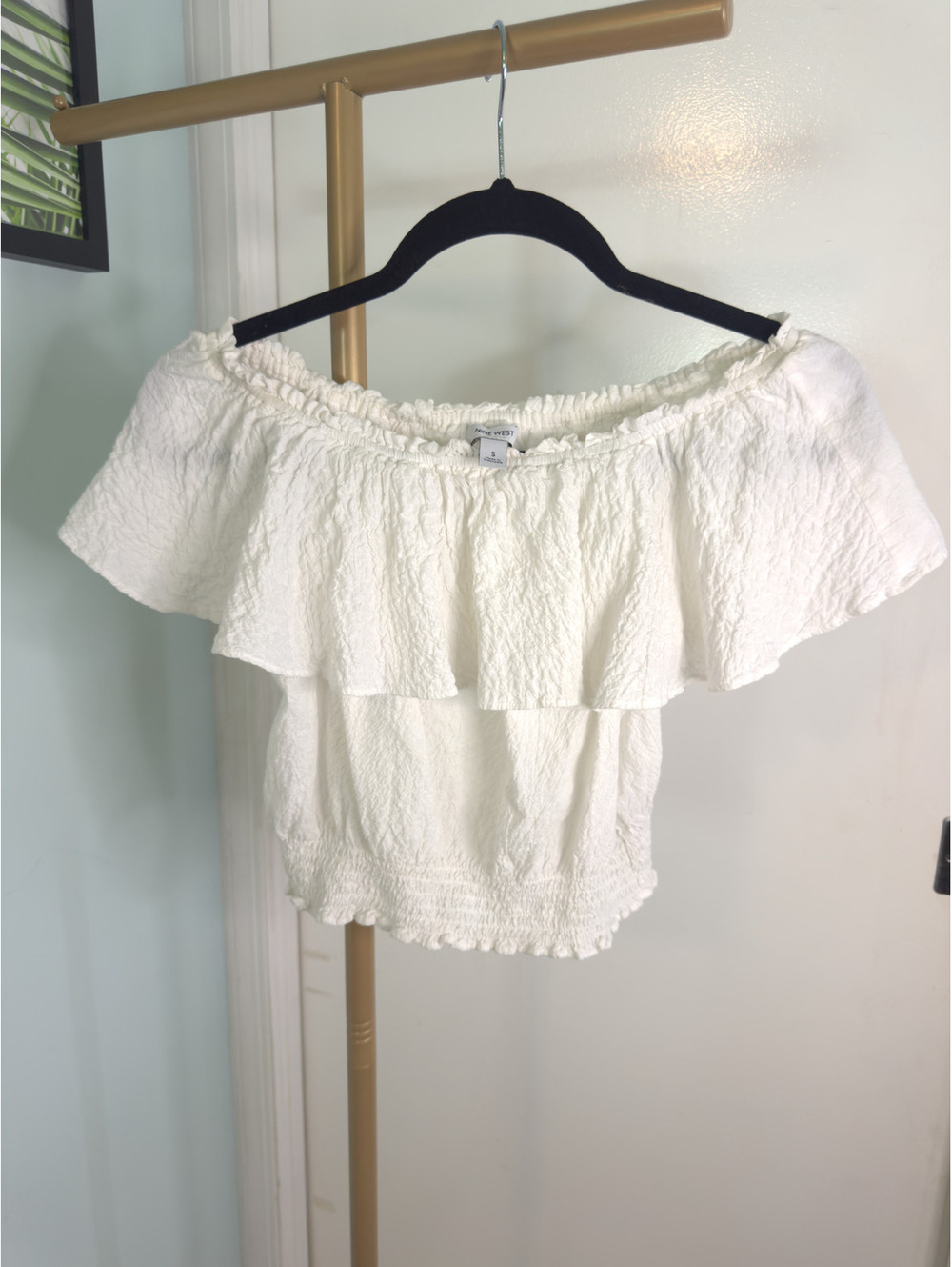 Cottagecore Boho Gauzey Peasant Top